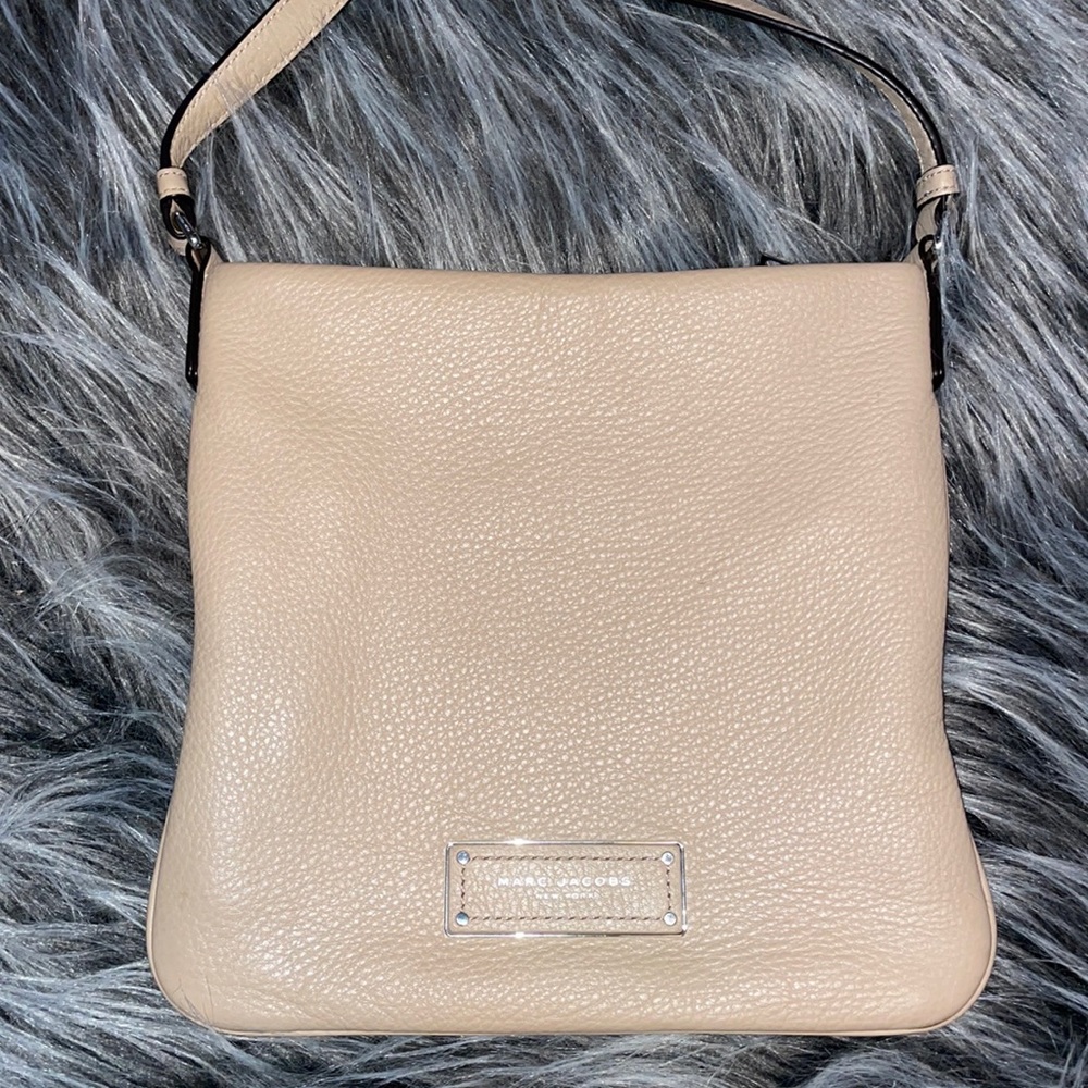 Authentic Marc Jacobs Leather Crossbody Bag